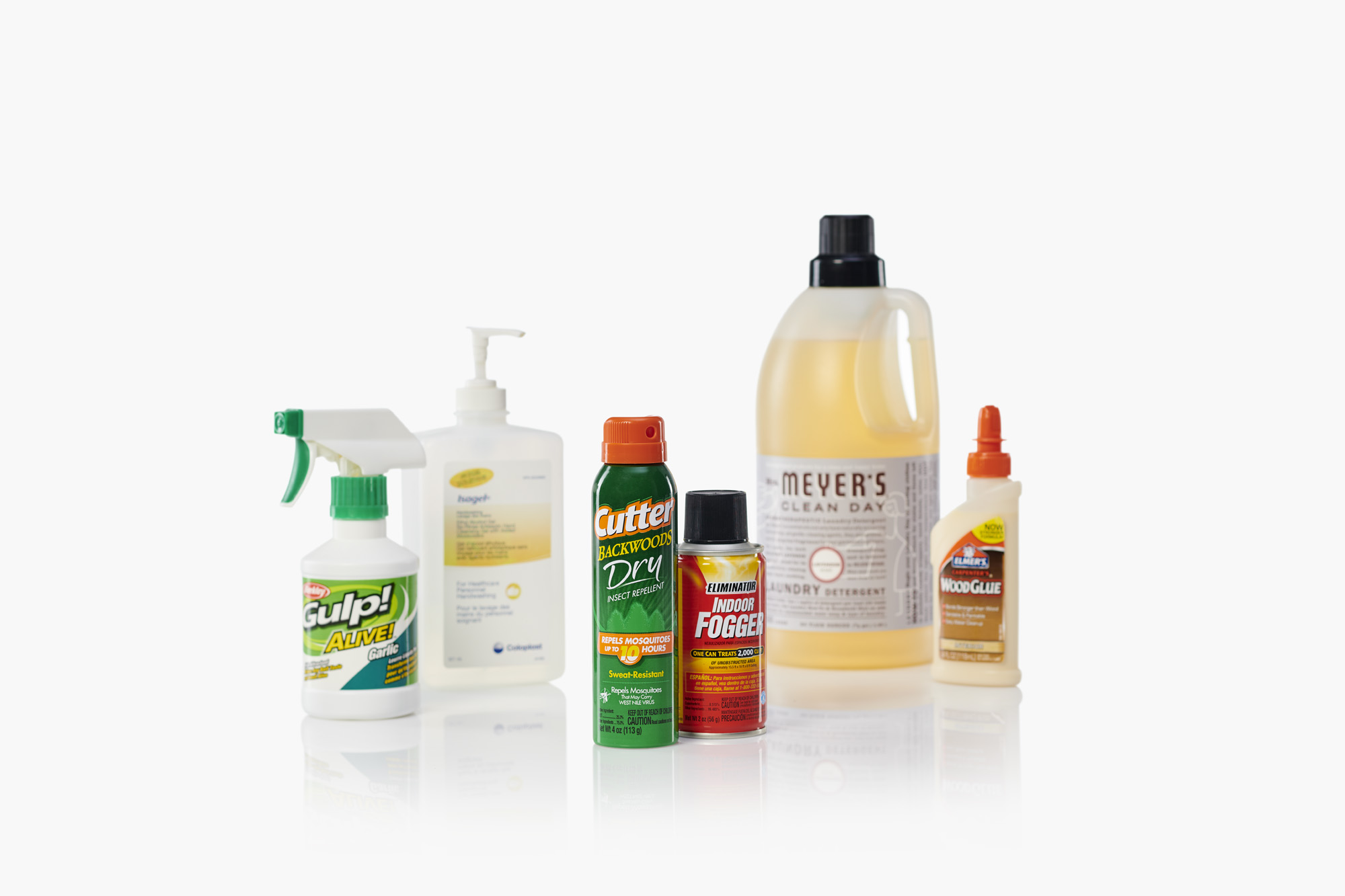 Chemical bottles and packaging